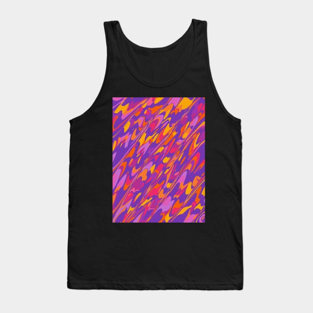 Amethyst Sunrise II Tank Top by Velvet Earth